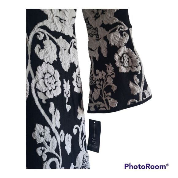 Inc International Concepts Floral Zip-Up Sweater Dress - Picture 3 of 5